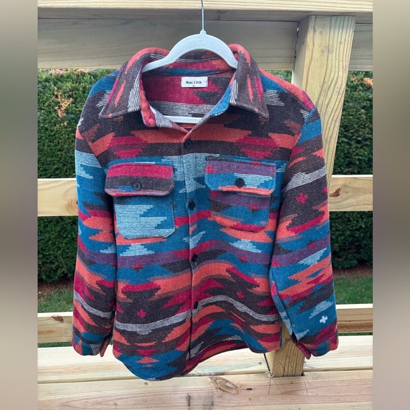 Aztec Mar.13th Men’s Medium Shacket - Picture 1 of 5